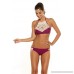 Avidlove Womens Crochet Swimsuit Two Pieces Bathing Suits Sexy Bikini Set S-XXL Purple B01MUZHKRF